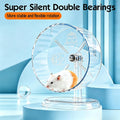 Hamster Wheel,Super Silent Hamster Exercise Wheels,Silent Wheel,Hamster Wheels,Adjustable Stand Hamsters Exercise Wheels