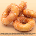 Dog Donut Treats, Chicken Wrapped Rawhide Donuts