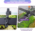 hygger LED Aquarium Light Riser, Aluminium Adjustable Fish Tank Light Holder Mounting Bracket Fits 957 978 999 918 075 0