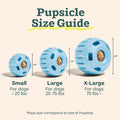 WOOF Pupsicle Party Pack - Large Blue Pupsicle + Large Birthday Pops Bundle