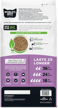 World's Best Cat Litter Lavender, Long-Lasting Odor Control, 15 lb Bag