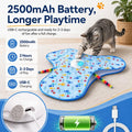 Interactive Cat Toys for Indoor Cats, Hide and Seek, 3 Smart Modes, 2500mAh