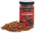 Fluker's All Natural Large Sun-Dried Red Shrimp, High Protein Treats, Aquatic Turtle Food, Great for Aquatic Frogs, Tegu