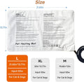 Cat Heating Pad for Bed Wamming: Electric 21.65"x13.77" Heated Cozy Mat with Removable Washable Cover Indoor Pet House P