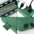 REPTI ZOO Reptile Digital Thermometer Hygrometer Controller for Tank Terrarium - Waterproof Reptile Timer with Thermosta