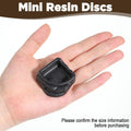6 Pcs Spider Micro Water Bowls, Tarantula Enclosure Accessories, Mini Resin Dish for Tarantula, Spider, Millipede and Ti