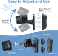 hygger 1050 GPH Aquarium Wave Maker Pump with Strong Magnetic Suction Base, Ultra-quiet 360 Degree Rotating Submersible 