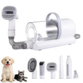 ZKSCOOL Dog Grooming Kit & Dog Grooming Vacuum with Suction, 6 in 1 Pet Grooming Vacuum for Shedding, Low Noise Dog Hair Vacuum with 1.5L Cup, Electric Dog Clippers for Grooming Thick Hair Cats & Dogs