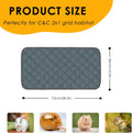 4 Pack Guinea Pig Cage Liners Washable Guinea Pig Bedding Reusable Waterproof Super Absorbent Guinea Pig Pee Pads Anti S