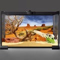 AWERT 36x18 in Terrarium Backdrop Orange Desert Reptile Habitat Background