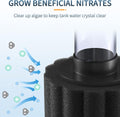 Pawfly Aquarium Sponge Filter, Mini Sponge Filter Kit with Airline Tubing and Control Valve for Small Fish Tank up to 3 