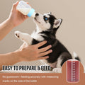 Puppy Kitten Nursing Bottle 3.4oz - Small Animal Feeding Kit with Nipples | Hand Feeding Supplies for Puppies, Kittens, 