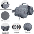 EXCELLENT ELITE SPANKER Nylon Dog Backpack with 2 Side Pockets for Hiking