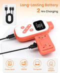 Lightweight Cat Shock Collar with Remote, Mini 3300Ft Cat Training Collar with Shock/Vibration/Beep Vibration&Beep 4 Mod