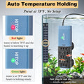 HITOP 25W Preset 78°F Aquarium Heater, Small Submersible Fish Tank Heater