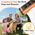 Dog Bark Deterrent Devices Rechargeable Anti-Barking Device for Dogs 50ft Long Range Ultrasonic Correct Your Dog's Bad B