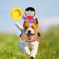 GOYOSWA Dog Cowboy Costume, Dog Halloween Costumes Cowboy Rider Dog Costume Funny Dog Costume for Small Medium Large X-L