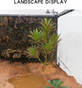 Woyrise Reptile Artificial Plants Terrarium Decor, Fake Desert Plants Bearded Dragon Tank Decorations Accessories fit Cr
