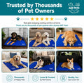 Arf Pets Dog Cooling Mat - Solid Gel Self-Cool Pad | Durable & Non-Toxic