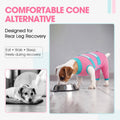 QBLEEV Dog Surgery Recovery Suit for Rear Legs, Long Back Leg Sleeve Pants