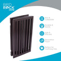 INTERNET'S BEST Dog Gate Indoor Freestanding Pet Barrier, Folding Wood Dog Fence, Extra Wide Doorway Puppy Gate, Indoor 