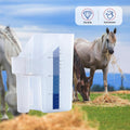 Harrison Howard Feed Scoop for Equine Precision Plastic Measuring Scoop with Measurement Markings Perfect for Stable Use