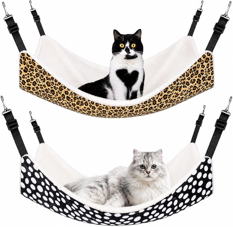 Jetec 2 Pack Cat Hammock for Cage