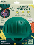 WOOF Walkabout Dog Puzzle Slow Feeder Toy for Dogs Under 40 lbs