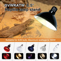 8.5-inch Standard Lamp Dome for Reptile Heating Lamps, Ceramic Heat Emitters, Max 200W for Bearded Dragons, Turtles, Sna