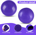 Dog Balance Disc 14", Dog Balance Equipment with Cushion and Pump, Pet Training Platform for Pet Rehabilitation Training