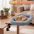 Lewtemi Bedside Pet Bed, Hanging Cat Hammock Attached to Bed or Desk