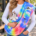 Cat Sling Carrier & Pet Sling for Small Dogs & Cats 3-14 lbs