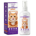 TIOUPI Cat Deterrent Spray – Natural Pheromone-Infused Anti-Scratch Spray for Cats & Kittens, Stops Urine Marking & Scratching, Safe for Indoor & Outdoor Use, Furniture & Carpet Protection, 150ml