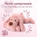 Moropaky Heartbeat Puppy Toy Dog Heartbeat Toy for Anxiety Relief and Calming Aid, Heartbeat Stuffed Animal for Comfort 
