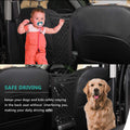 Dog Car Net Barrier 3 Layer 15.7''×13.7'' with Auto Safety Mesh Organizer, Stretchable Storage Bag Backseat Mesh Univers