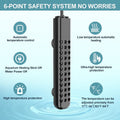 200W Aquarium Heater for 20-40 Gallon with Auto Shut-Off When Leaving Water—Submersible Fish Tank Heater, Dry-Burn & Ove