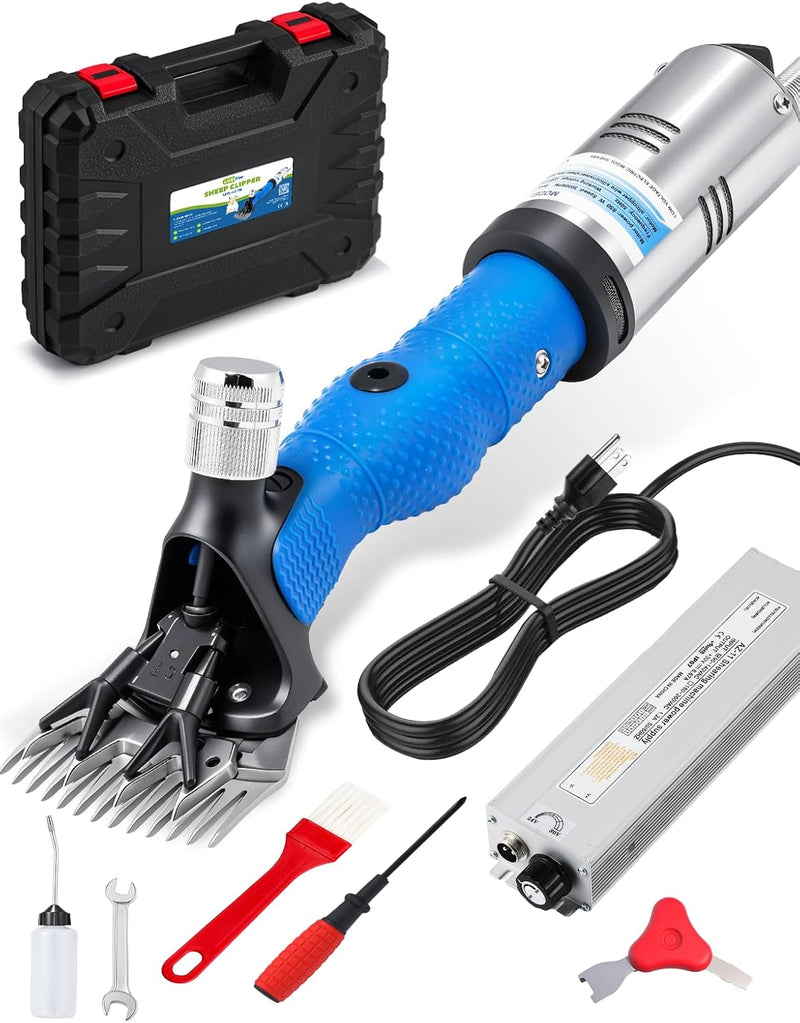 Sheep Shears Electric 850W, Infinite Speed Adjustable 2400-3000RPM