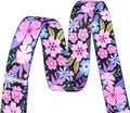 Mihqy Dog Collar for Small Dogs, Fashion Design, Floral Pink,S