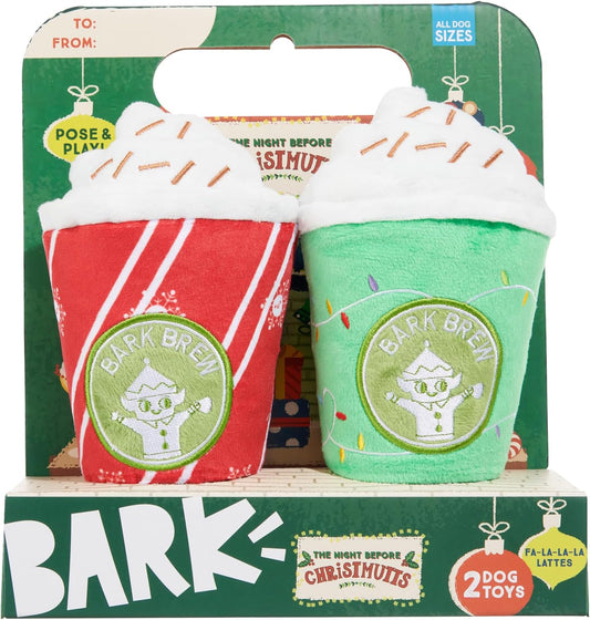 BarkBox FA-La-Lattes 2-in-1 Interactive Plush Dog Toy