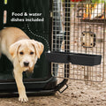 Mammoth Guardian Dog Kennel 36" Heavy Duty Travel & Outdoor Crate for Puppies, Small, Medium & Large Dogs, Secure 3 Bolt