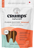 Crumps' Naturals Plaque Busters Advanced - Whole Mouth Care Dental Sticks 9.5oz