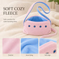 Meow&Woof Sugar Glider Bonding Pouch & Small Animal Carrier - Escape-Proof Sling for Hedgehogs, Ferrets, Hamsters Soft C