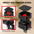 AQUASMITH Mini Automatic Fish Feeder for Aquarium, 30 mL Small Auto Fish Feeder for for Small Tank, Ideal for 1/2/5/10 G