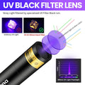 DARKBEAM UV Flashlight 365nm Filtered Black Light Woods lamp Small