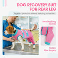 QBLEEV Dog Surgery Recovery Suit for Rear Legs, Long Back Leg Sleeve Pants