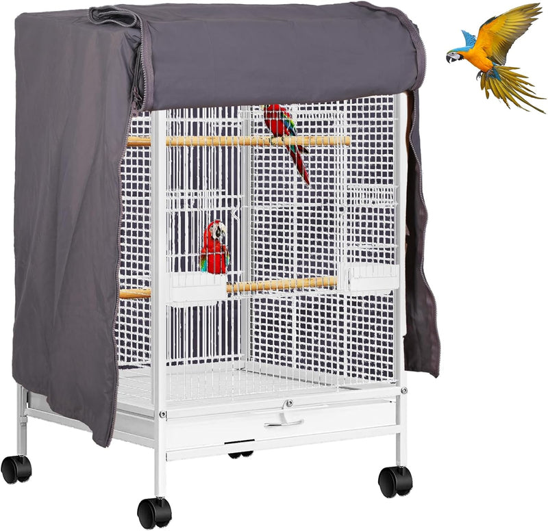 QBLEEV Bird Cage Covers, Breathable Blackout Birdcage Covers for Night