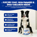 Vitamin E for Dogs Powder, Skin & Coat Support with Antioxidant Activity