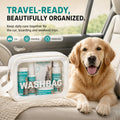 6-in-1 Dog & Cat Grooming Kit Set, Puppy Bath, Ear Eye Paw Wipes