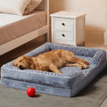 WNPETHOME Dog Beds for Large Sized Dogs, Washable Orthopedic Dog Couch Sofa Bed with Waterproof Lining & Non-Skid Bottom for Pet Sleeping
