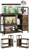 20-29 Gallon Aquarium Stand with Drawers & Power Outlet
